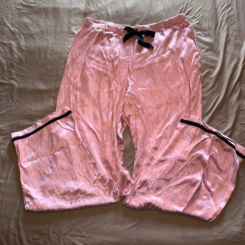 Victoria Secret Satin PJ bottoms size XL